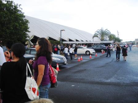 Hoike line in Hilo Hawaii